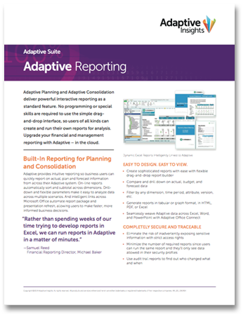 adaptive-reporting