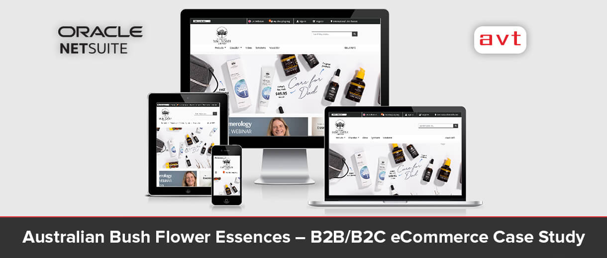 Australian Bush Flower Essences - AVT Oracle NetSuite B2B/B2C eCommerce Case Study