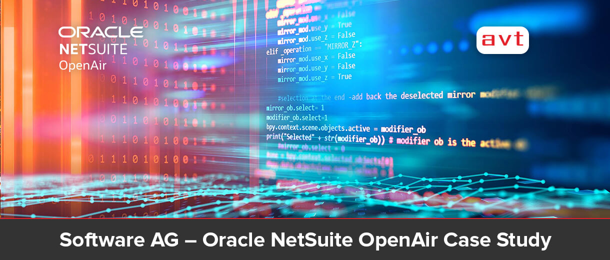 Software AG - AVT Oracle NetSuite OpenAir Case Study