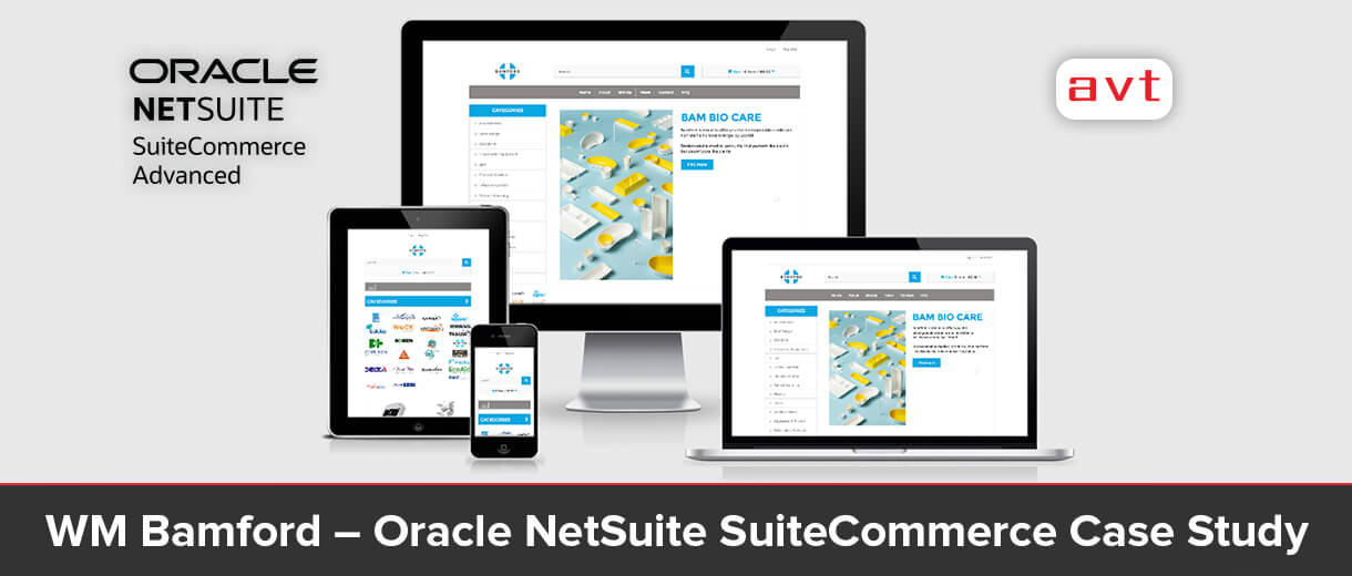 WM Bamford - AVT Oracle NetSuite SuiteCommerce Case Study