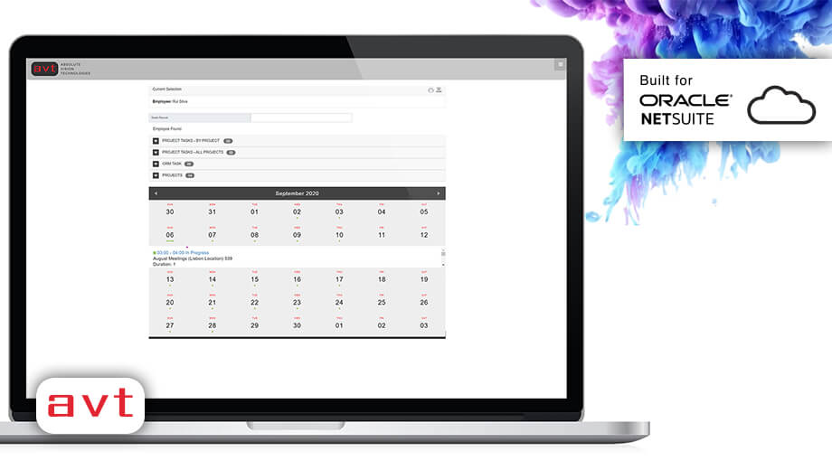 AVT Project Time Tracking for NetSuite