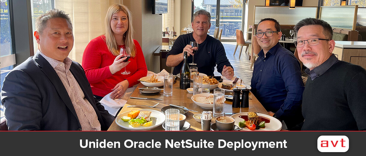 Uniden Oracle NetSuite Deployment with AVT