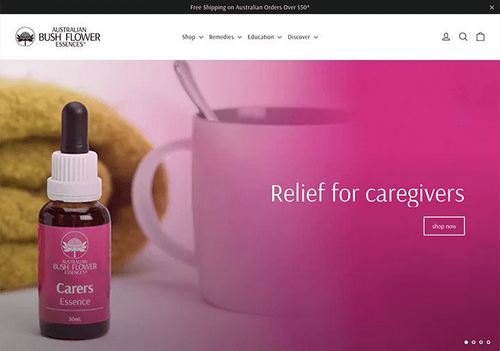 Australian Bush Flowers Essences - B2C/B2B eCommerce Case Study