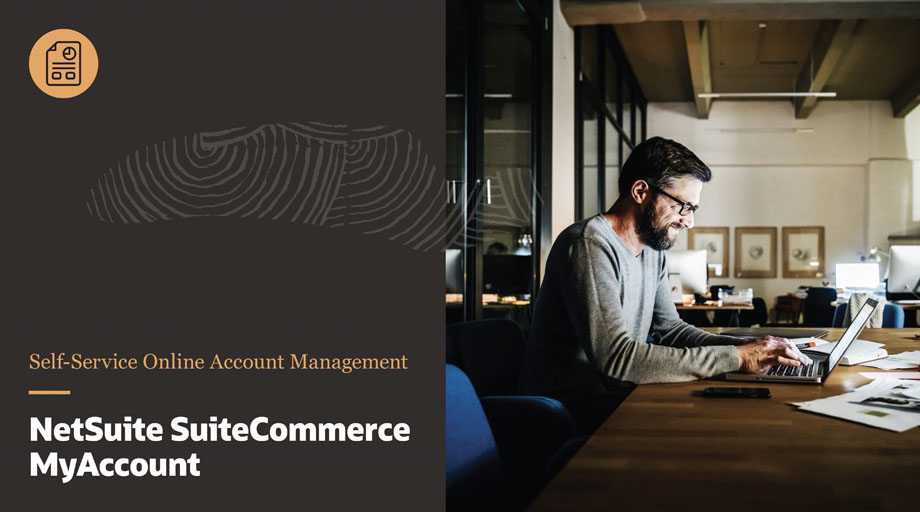 NetSuite Data Sheet - SuiteCommerce MyAccount