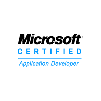 Microsoft Certified Applications Developer - Logo 2024