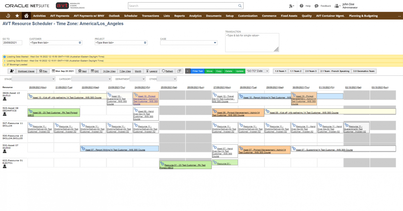 AVT Resource Management SuiteApp Solution on NetSuite